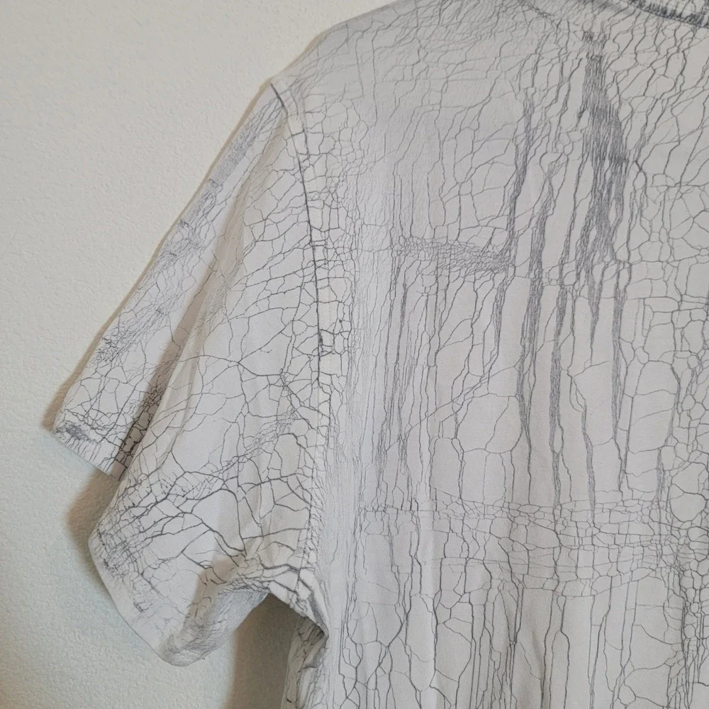 Lululemon All Yours Short Sleeve T-Shirt Vitasea Thread Dye White Black Gym Yoga